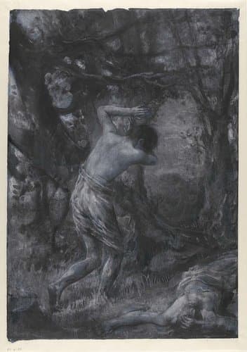 Kaïn en Abel by John Macallan Swan