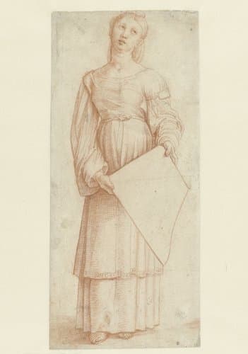 Staande heilige Cecilia by Garofalo