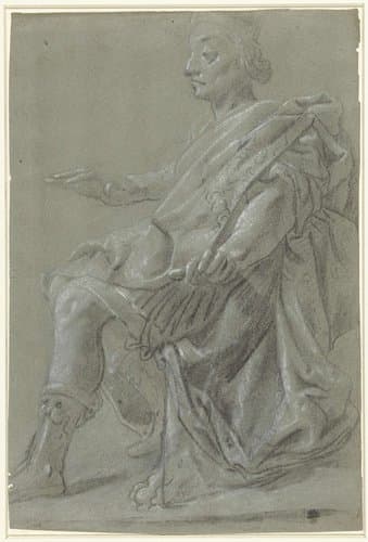 Schetsbladen met figuurstudies by anonymous