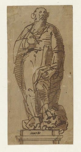 Evangelist Marcus by Luca Cambiaso