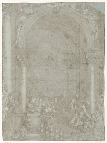 Gastmaal van Levi by anonymous