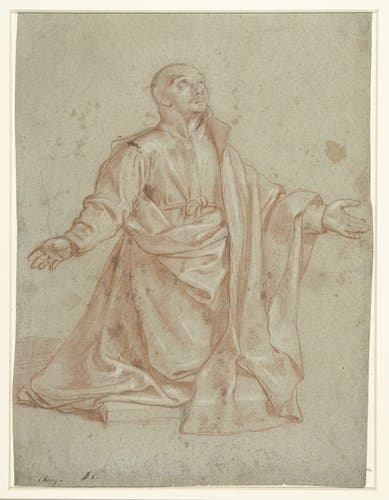 De heilige Ignatius van Loyola by Giovanni Battista del Cairo