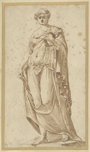 Flora Farnese by Nicolas Poussin