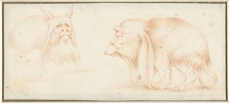 Twee monsters by Francesco Melzi