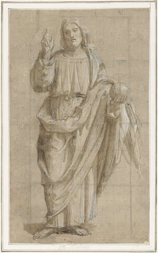 Christus als Salvator Mundi by Giovanni Bellini