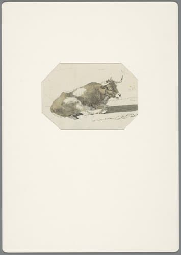 Liggend rund by David Alphonse de Sandoz-Rollin