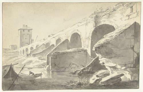 The Pont du Rhône in Lyon seen from the West