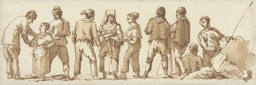 Italiaanse volkstypes by Victor Jean Nicolle