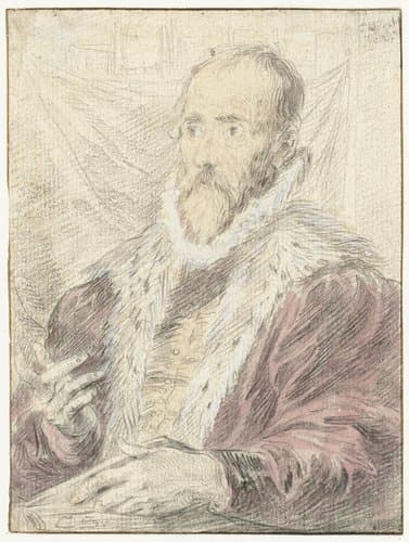 Portret van Justus Lipsius by David Teniers (II)