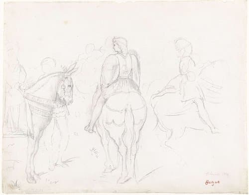 Ruiters by Edgar Degas