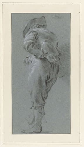 Standing Shepherd seen from the Back by Nicolaes Pietersz Berchem