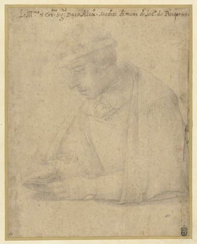 Alessandro de' Medici by Jacopo Pontormo