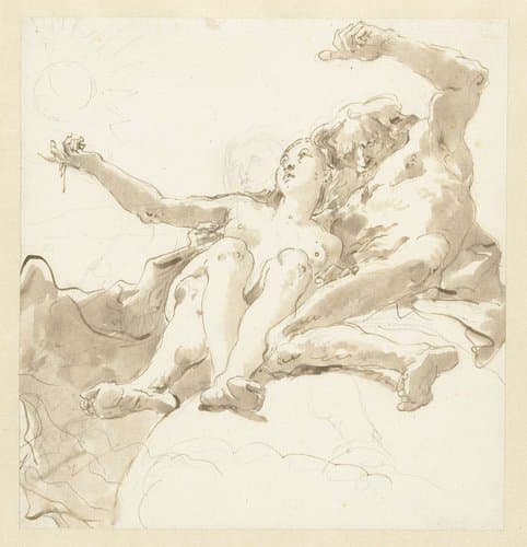 De Waarheid en de Tijd by Giovanni Battista Tiepolo