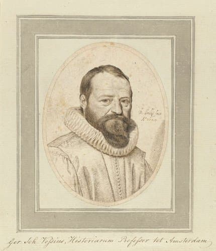 Ger: Joh: Vossius, Historiarum Professor tot Amsterdam by David Bailly