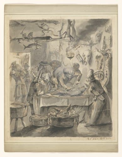 Dierensatire by Egbert van Heemskerck (II)