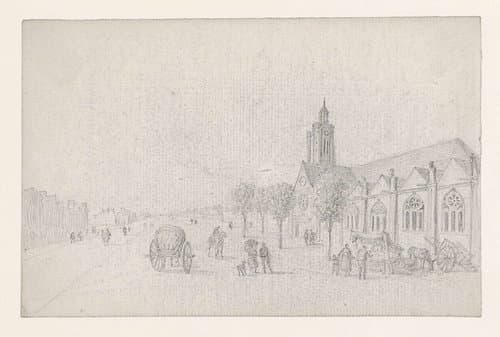 Saint Nicolas des Champs by Georges Michel