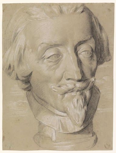 Buste van kardinaal Richelieu by anonymous