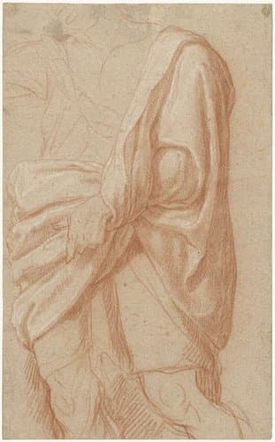 Mannelijke figuur in toga by Eustache Lesueur