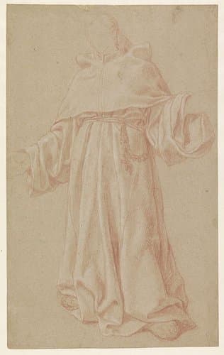 Staande monnik by Eustache Lesueur