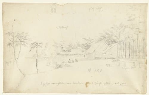 Taneran aan de zuidzijde by anonymous; Cornelis de Bruyn
