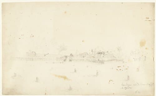 Taneran aan de noordzijde by anonymous; Cornelis de Bruyn