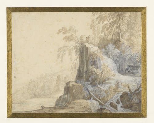 Landschap met een kluizenaar by Alexander Keirincx
