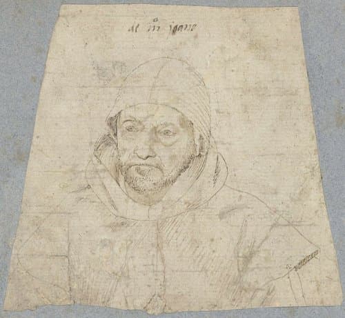 Portret van een monnik by Antonio Pisanello