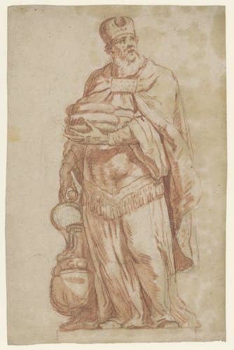 Aäron met de toonbroden by anonymous