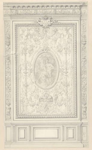 Decoratief paneel by Alexandre Eugène Prignot