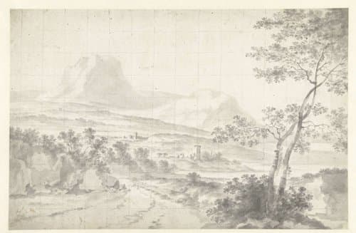 Zuidelijk berglandschap by Jan Both
