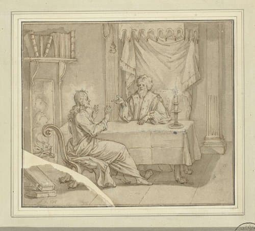 Christus bij Nicodemus