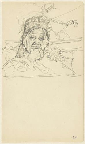 De grootmoeder by Édouard Vuillard