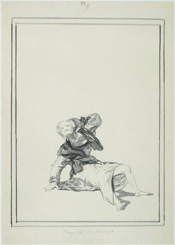 Quejate al tiempo by Francisco de Goya