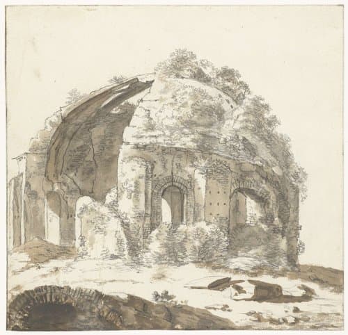 Tempel van Minerva Medica te Rome by anonymous