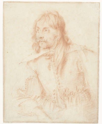 Portret van een man, ten halven lijve, naar links by anonymous
