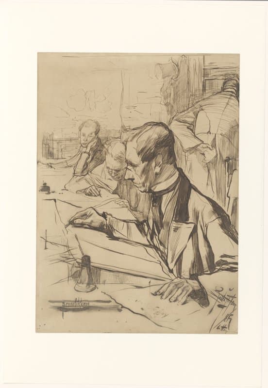 De pennelikkers by Pieter de Josselin de Jong