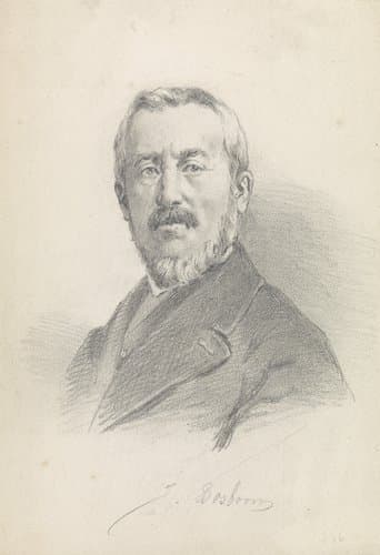Portret van Johannes Bosboom by anonymous