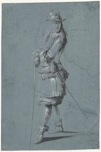 Staande Cavalier by Jacob Weyer