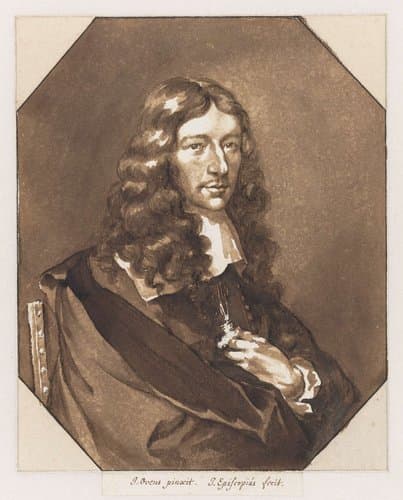 Portret van Jan de Bisschop by Jan de Bisschop
