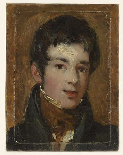 Portret van de schilder James Holland by William Henry Hunt