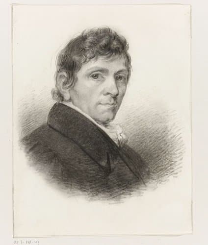 Portret van Charles Howard Hodges by Charles Howard Hodges