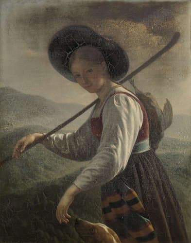Zwitserse boerin by Cornelis Cels