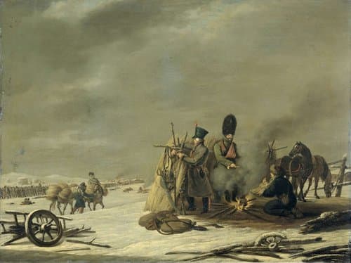Bivouac at Molodechno by Johannes Hari (I)