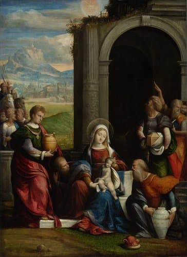 The Adoration of the Magi by Garofalo