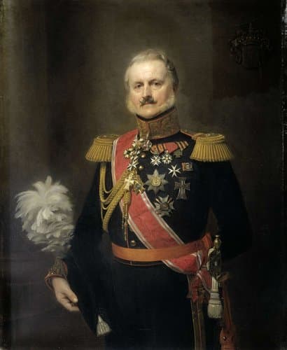 Antonie Frederick Jan Floris Jacob Baron van Omphal (1788-1863) by Herman Antonie de Bloeme
