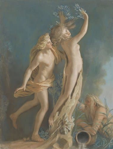 Apollo and Daphne, after Lorenzo Bernini's Marble Group in the Galleria Borghese, Rome by Jean-Etienne Liotard