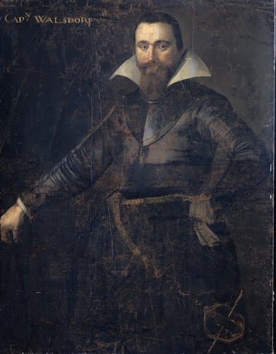 Portrait of Bartholomeus Andrio Walsdorffer (?-1622) by anonymous