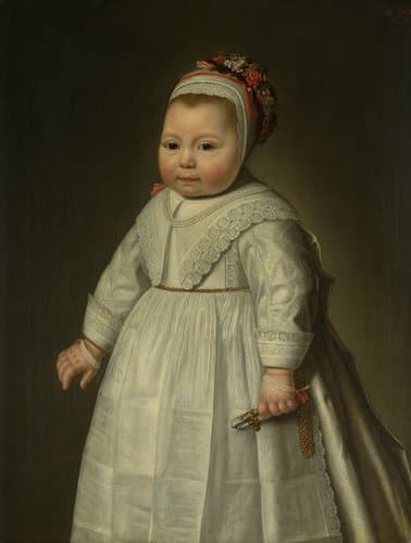 Portrait of Jacoba Bontemantel (1643-?) by anonymous