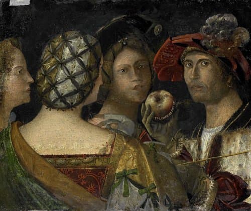 The Judgment of Paris by Antonio da Vendri