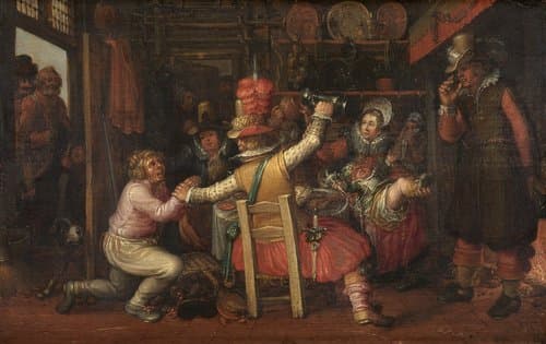 Boerenverdriet by David Vinckboons